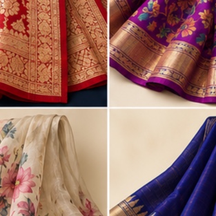 Designer Sarees fabric reference